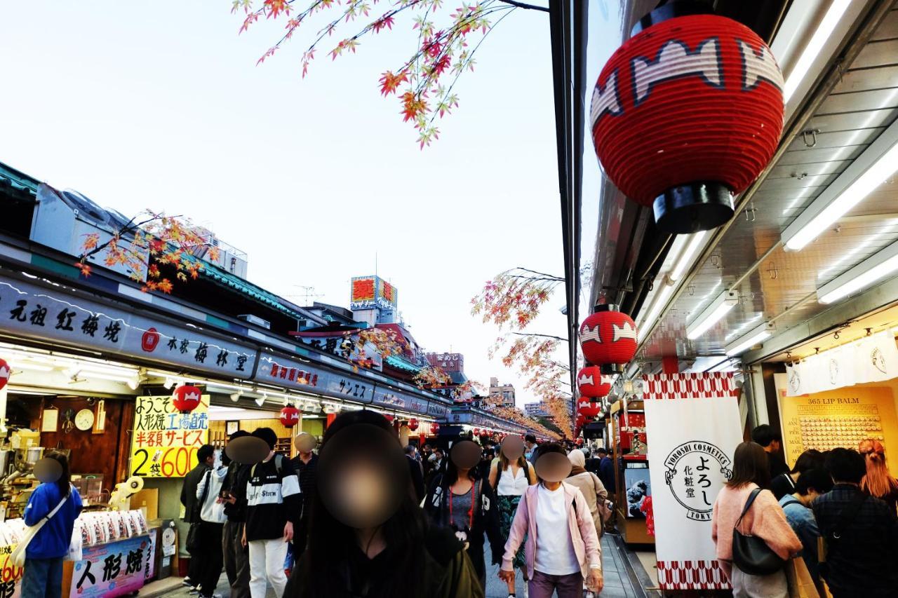 夢の舎 浅草 Yumenoya Asakusa Tokyo Bagian luar foto