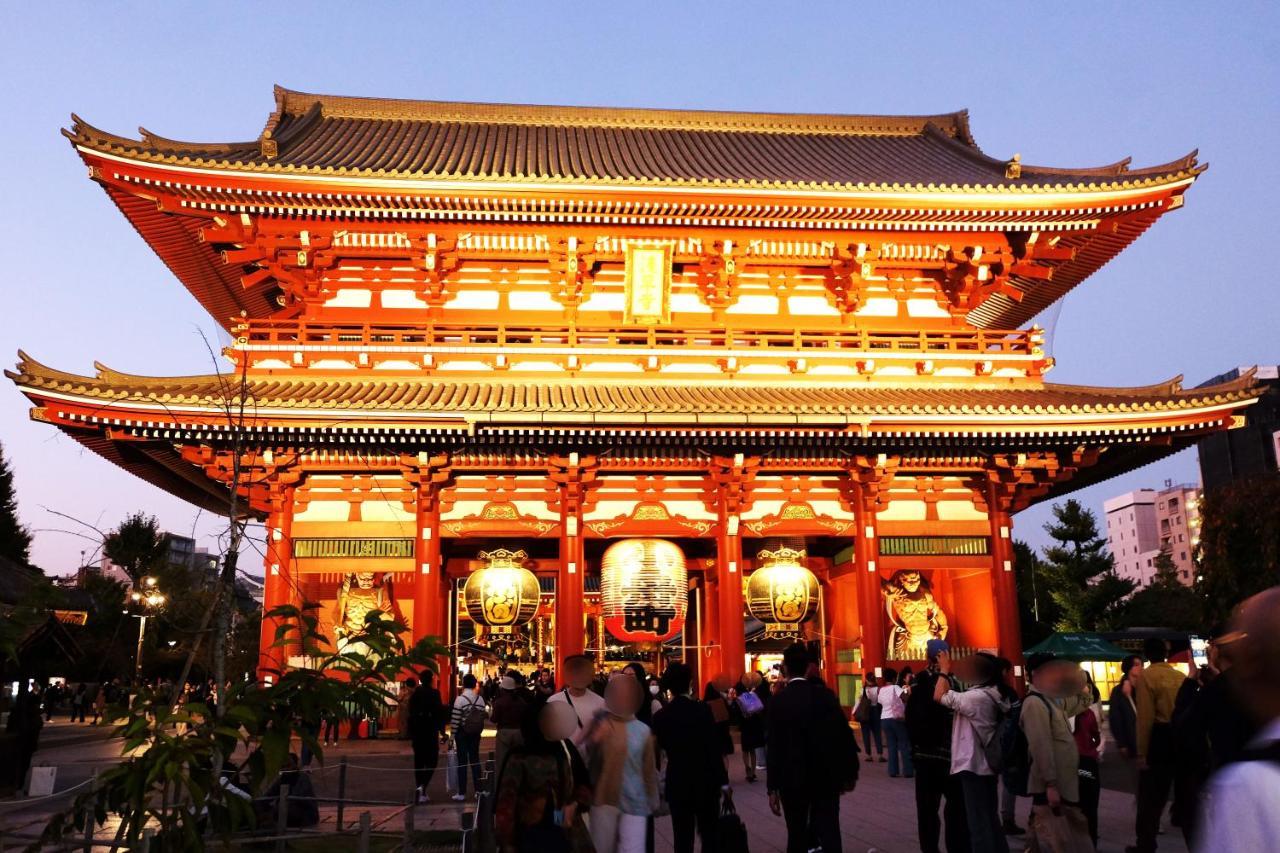 夢の舎 浅草 Yumenoya Asakusa Tokyo Bagian luar foto